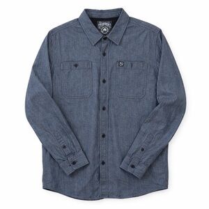 Metal Mulisha Button Down Shirt Size mens Medium 100% Cotton